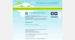 Desktop Screenshot of lamuccaelagiraffa.com